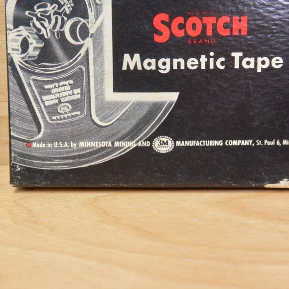 Vintage Scotch 1/4-111-A6 600 Feet Plastic 5" Reel Magnetic Tape, Made i… - Picture 2 of 12